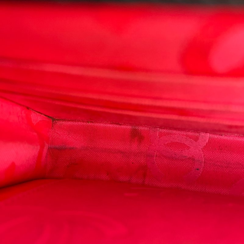 △ Chanel 香奈兒 Black Lambskin Silver Tone Metal Cambon Wallet On Chain No.16 黑色小羊皮銀色金屬鎖鏈銀包No.16 - 257028665-17