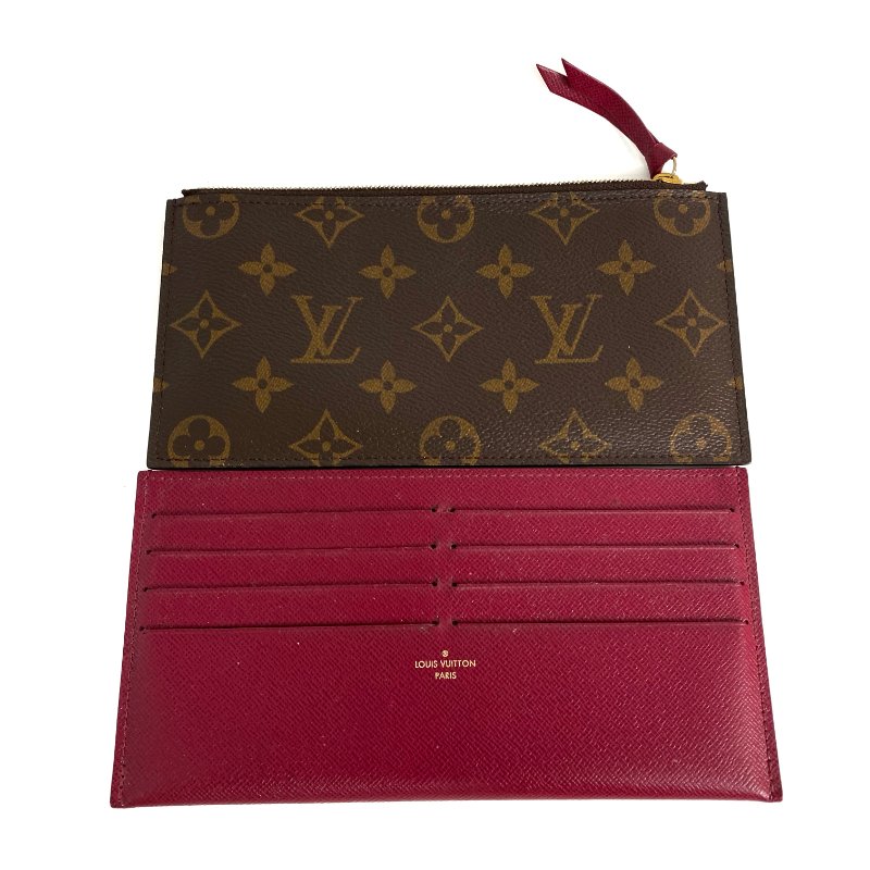 △ Louis Vuitton 路易威登 Brown Coated Canvas Monogram Félicie Pochette Chain Shoulder Bag M81896 啡色塗層帆布經典老花鎖鏈肩背袋 - 257028879-20