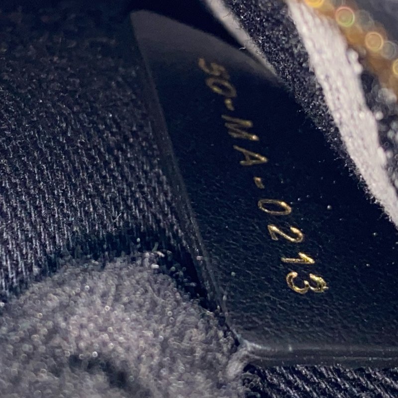 △ Dior 迪奧 Black And White Canvas Lady D-Lite 2 Way Bag 黑色和白色帆布兩用袋 - 267000202-20