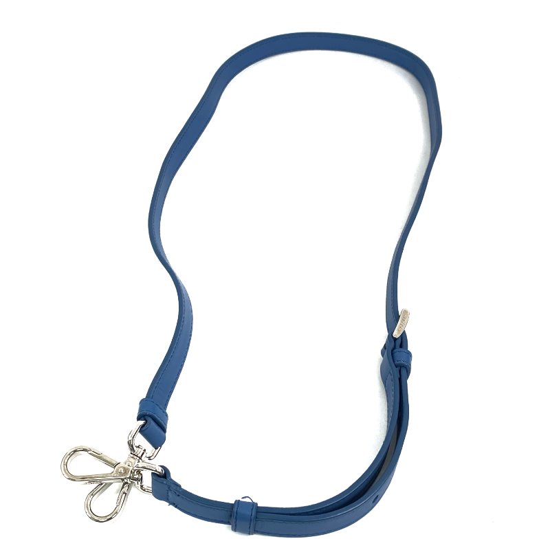 △ Prada 普拉達 Blue Nappa Leather Moon 2 Way Bag 1BA381 藍色納帕皮革兩用袋 - 267000243-16