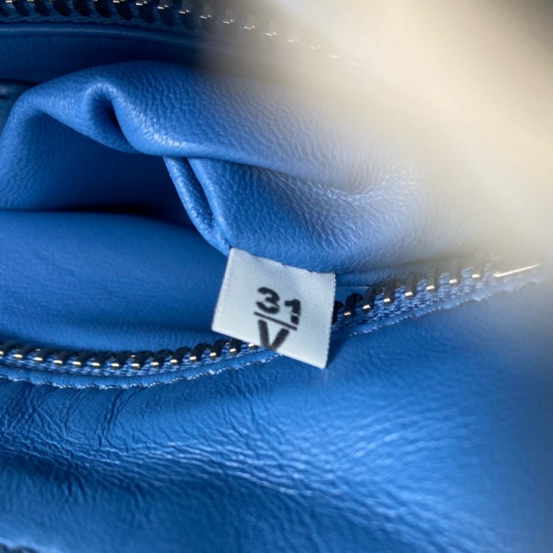 △ Prada 普拉達 Blue Nappa Leather Moon 2 Way Bag 1BA381 藍色納帕皮革兩用袋 - 267000243-26