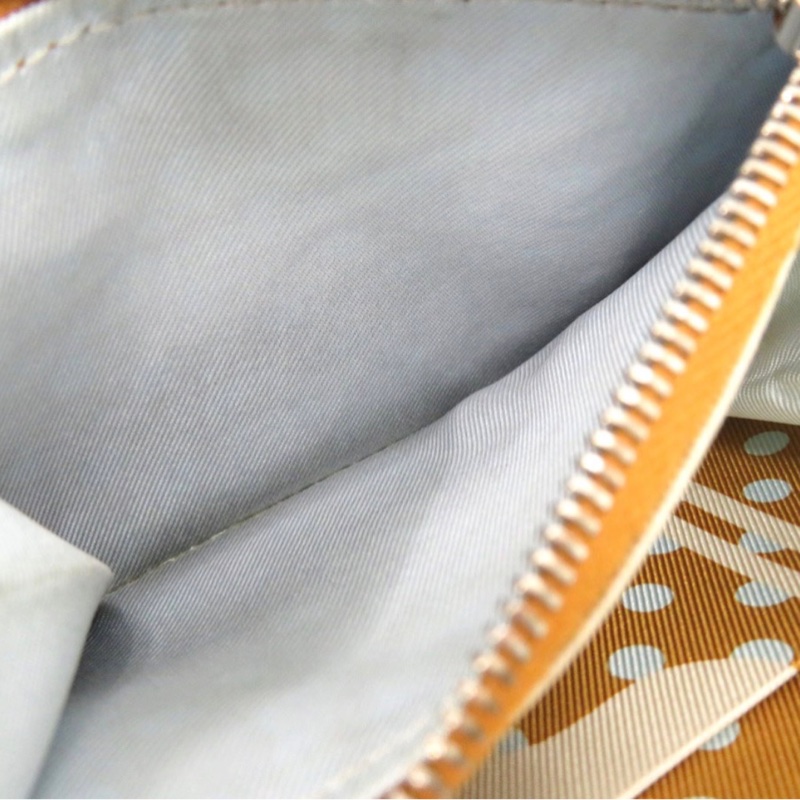 Hermès 愛馬仕Azap Compact 小牛皮拉鍊絲巾短夾-7