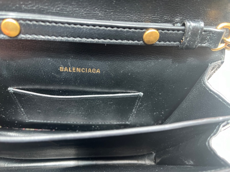 Balenciaga 巴黎世家黑色WOC-9