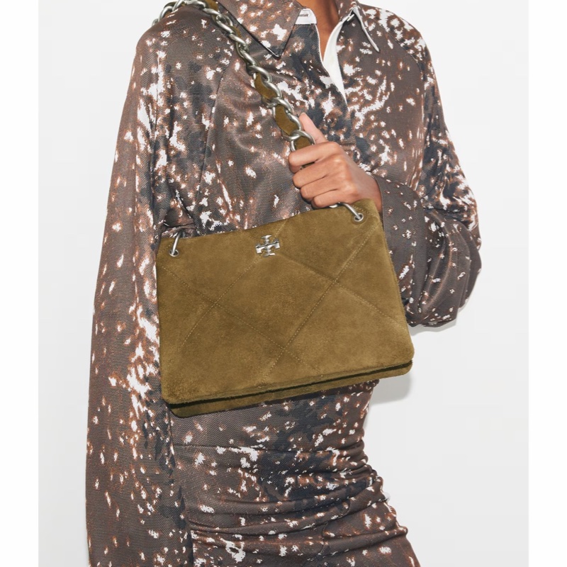 Tory Burch 女士 Kira Diamond Quilt 小號單肩包均碼碼26.5cm*7.5cm*19cm-2