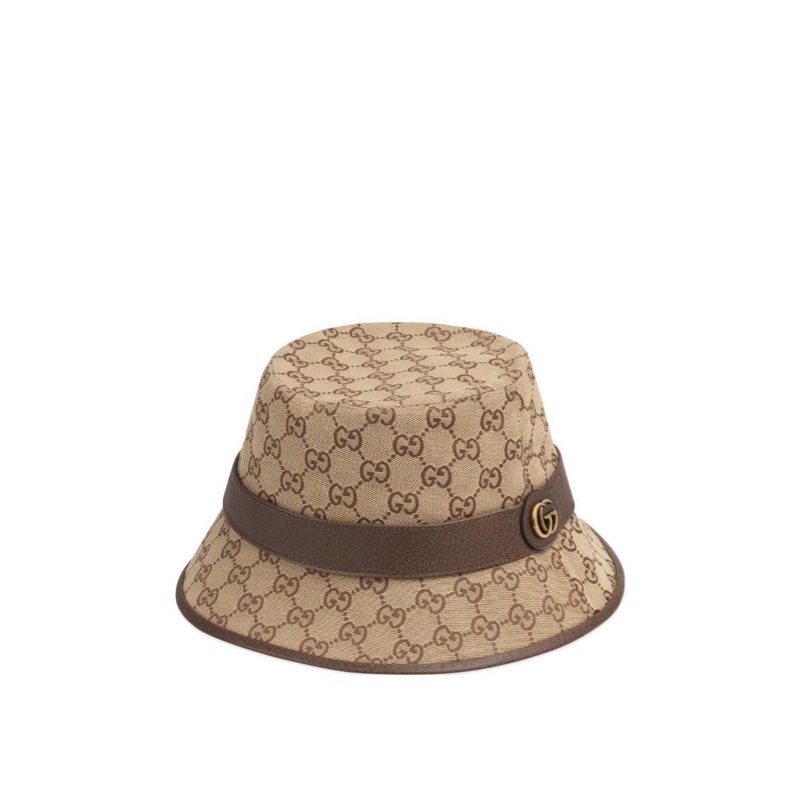 Gucci 男女同款 GG 帆布漁夫帽S M L XL碼-2
