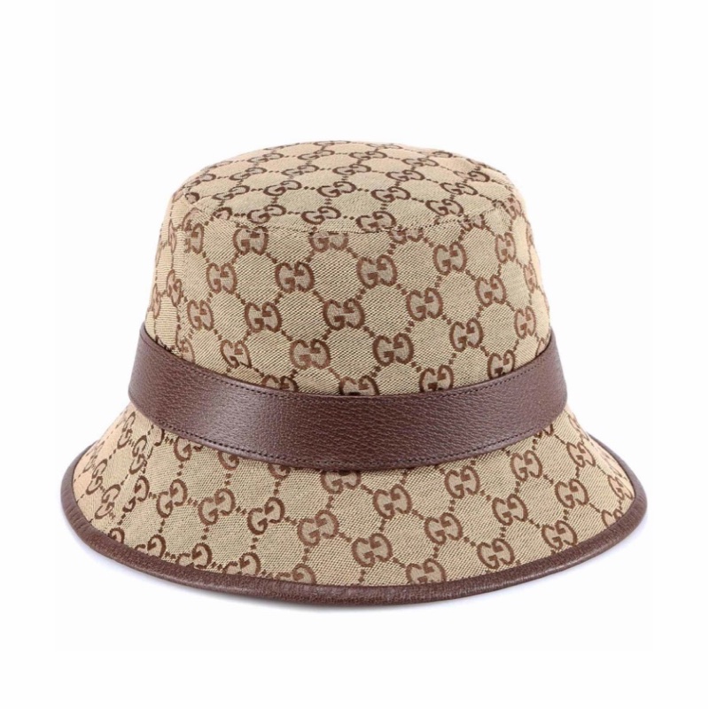 Gucci 男女同款 GG 帆布漁夫帽S M L XL碼-4