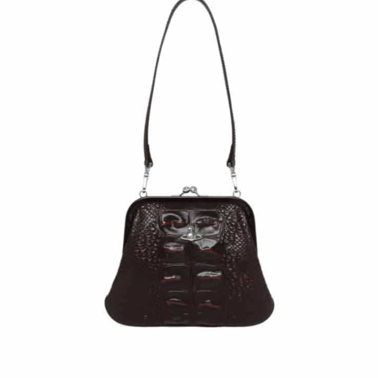 Vivienne Westwood 女士 Logo 標誌口金包均碼碼-0