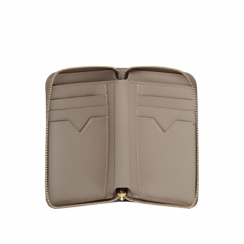 Fendi 女士 Diamonds 中號拉鍊錢包均碼碼9cm*2cm*12.5cm-1