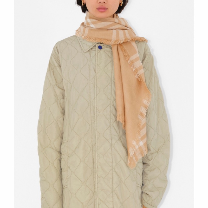 Burberry 男女同款 雙面兩用格紋圍巾均碼碼200cm*65cm-2