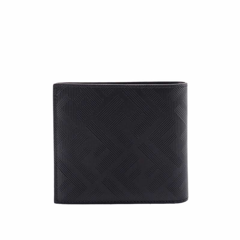 Fendi 男士 FF圖案雙折錢包均碼碼10.5cm*1.5cm*9.6cm-1