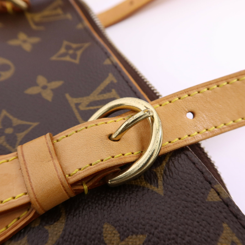 LOUIS VUITTON Monogram Popincourt Haut金扣肩背袋-9