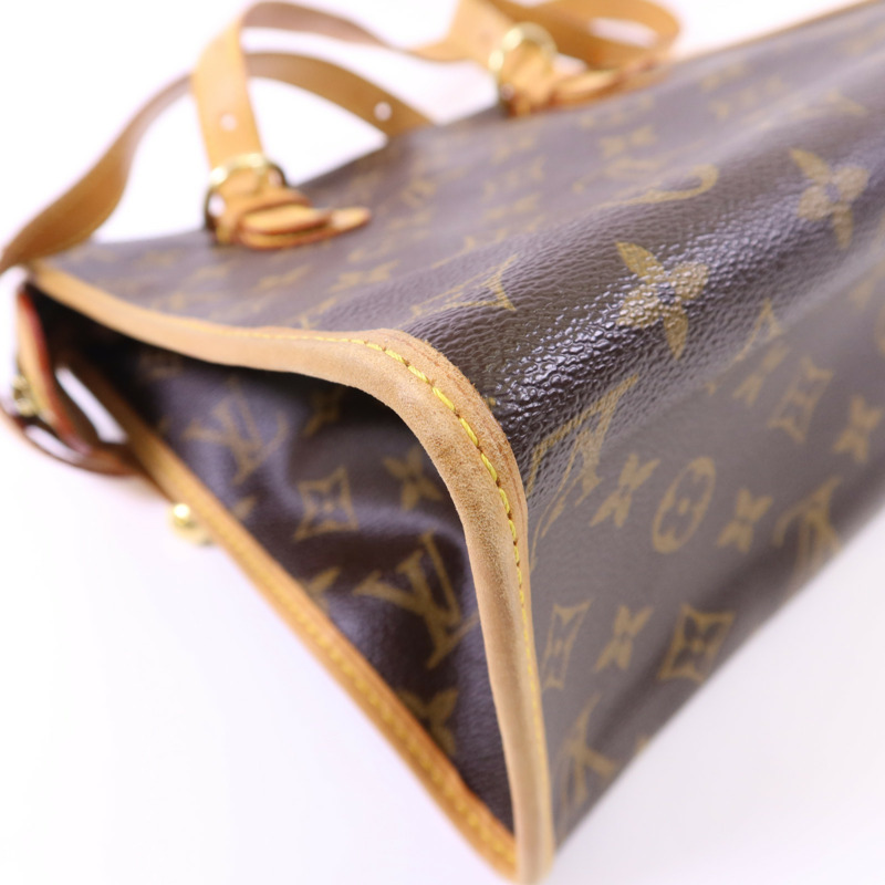 LOUIS VUITTON Monogram Popincourt Haut金扣肩背袋-13