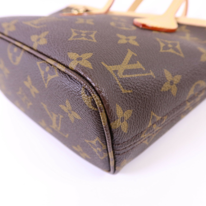 LOUIS VUITTON Monogram Neverfull BB金扣手挽肩背兩用袋-11