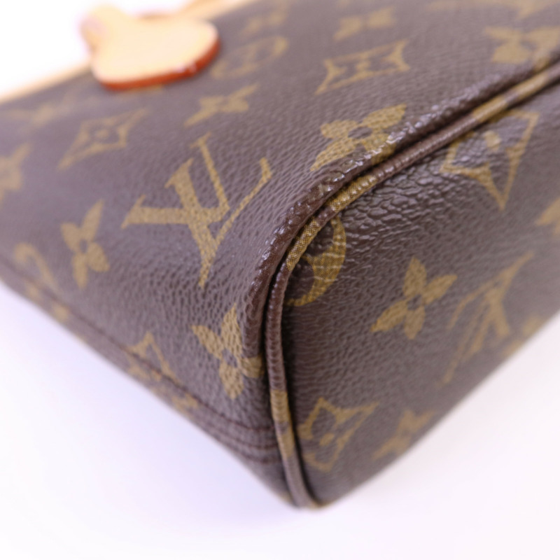 LOUIS VUITTON Monogram Neverfull BB金扣手挽肩背兩用袋-14