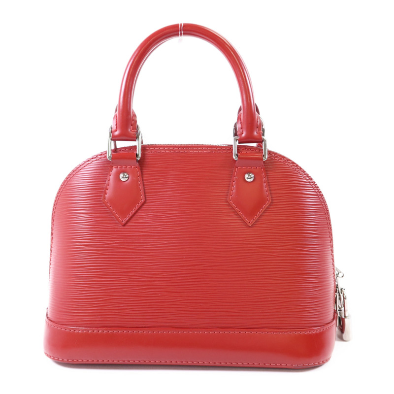 LOUIS VUITTON Epi Alma BB銀扣手挽肩背兩用袋-1