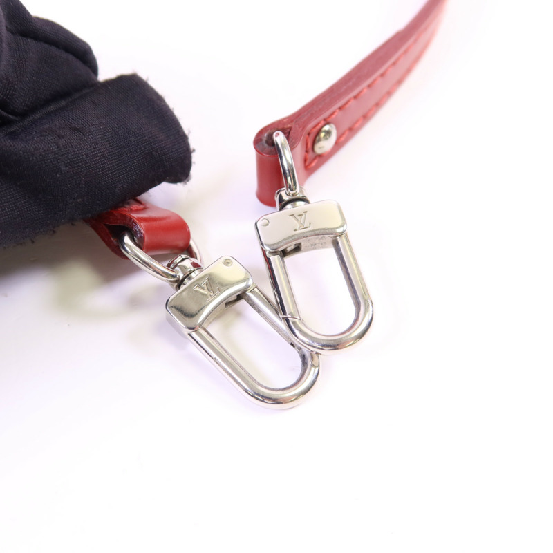 LOUIS VUITTON Epi Alma BB銀扣手挽肩背兩用袋-10