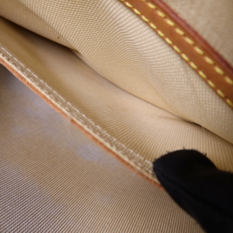 LOUIS VUITTON Monogram Reporter PM金扣肩背袋棕色-19