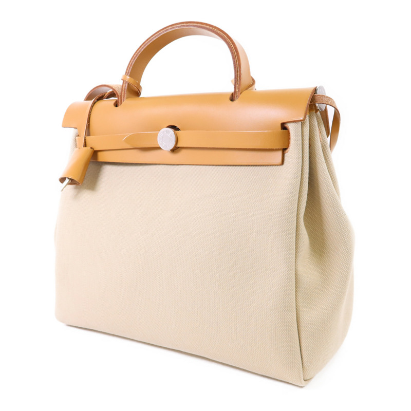 HERMES Herbag銀扣手挽肩背兩用袋Nata-2