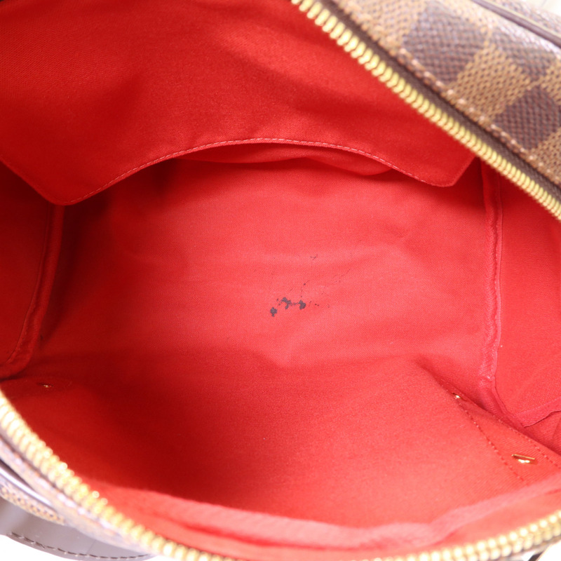 LOUIS VUITTON Damier Ebene Rivington PM金扣肩背袋-5