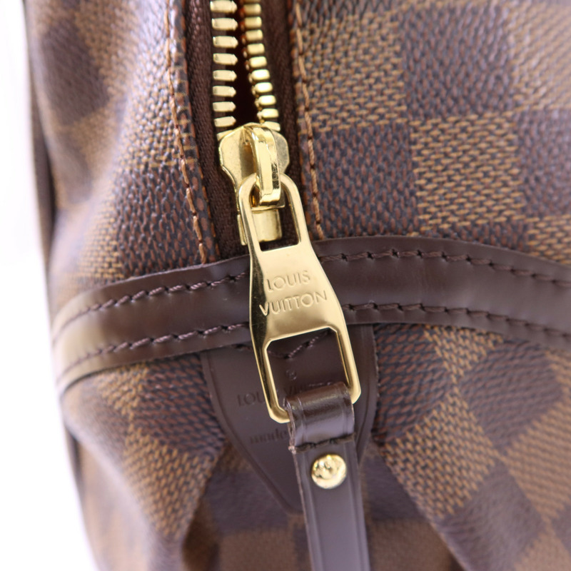 LOUIS VUITTON Damier Ebene Rivington PM金扣肩背袋-9