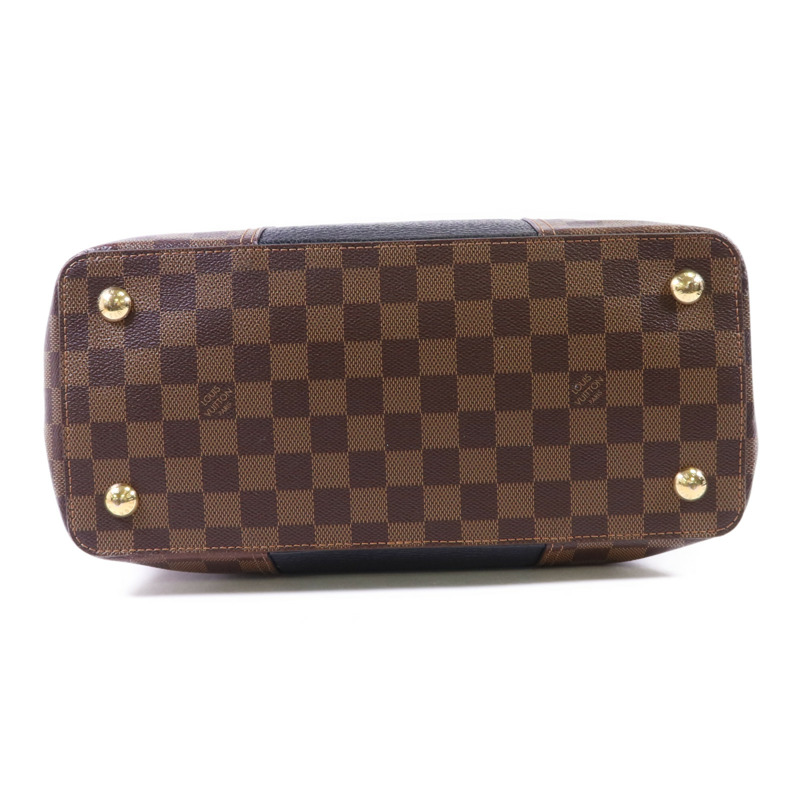 LOUIS VUITTON Damier Jersey Bag金扣手挽肩背兩用袋-3