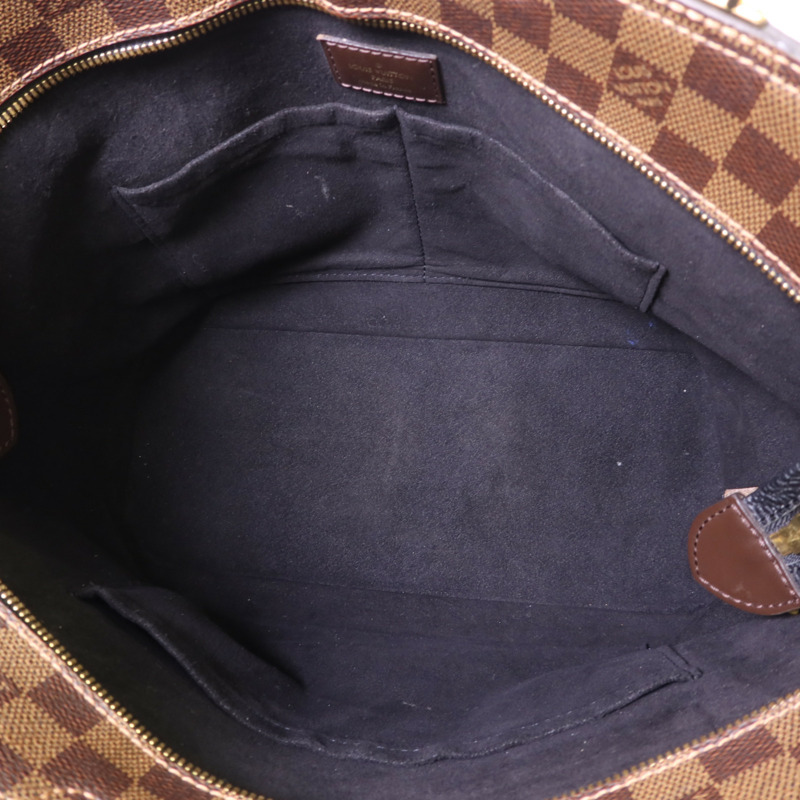 LOUIS VUITTON Damier Jersey Bag金扣手挽肩背兩用袋-5