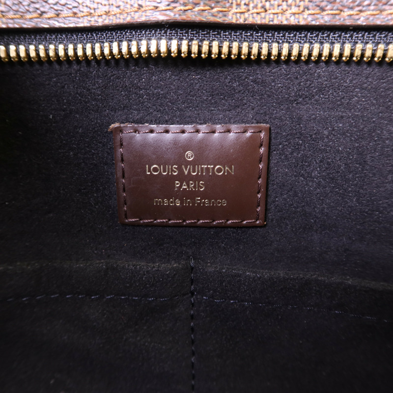 LOUIS VUITTON Damier Jersey Bag金扣手挽肩背兩用袋-6