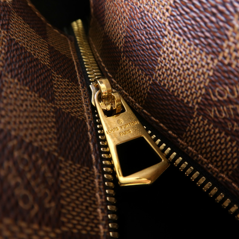 LOUIS VUITTON Damier Jersey Bag金扣手挽肩背兩用袋-8
