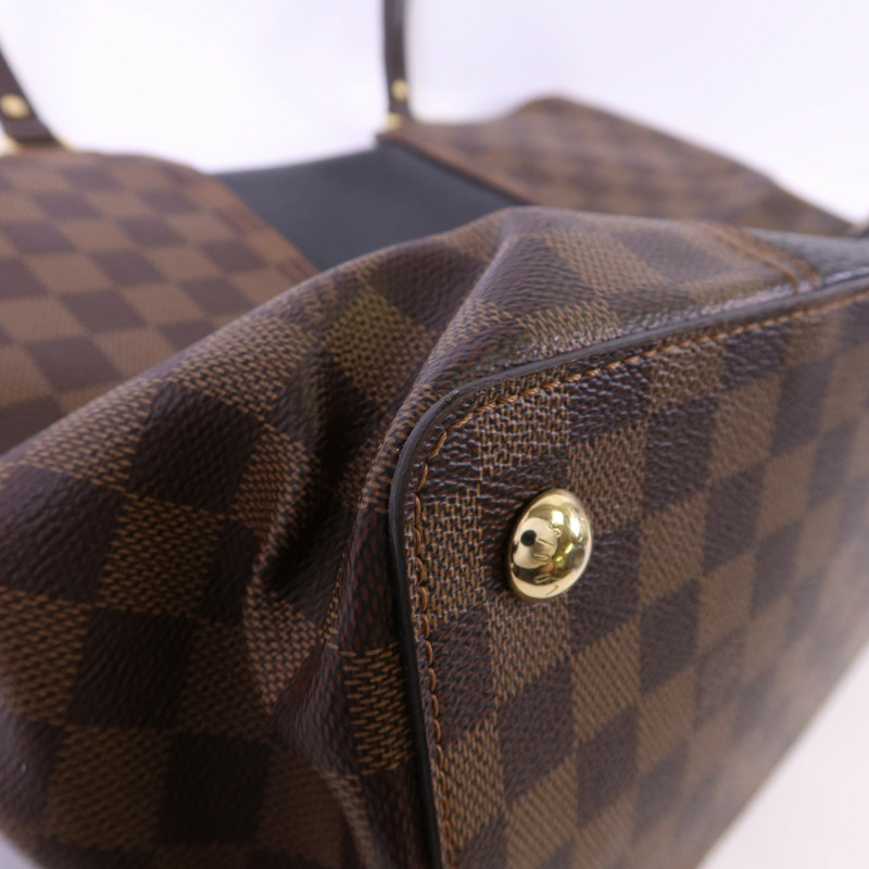 LOUIS VUITTON Damier Jersey Bag金扣手挽肩背兩用袋-14
