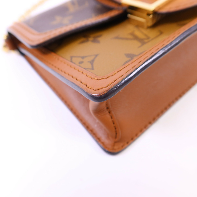 LOUIS VUITTON Monogram Reverse Dauphine肩背袋-12