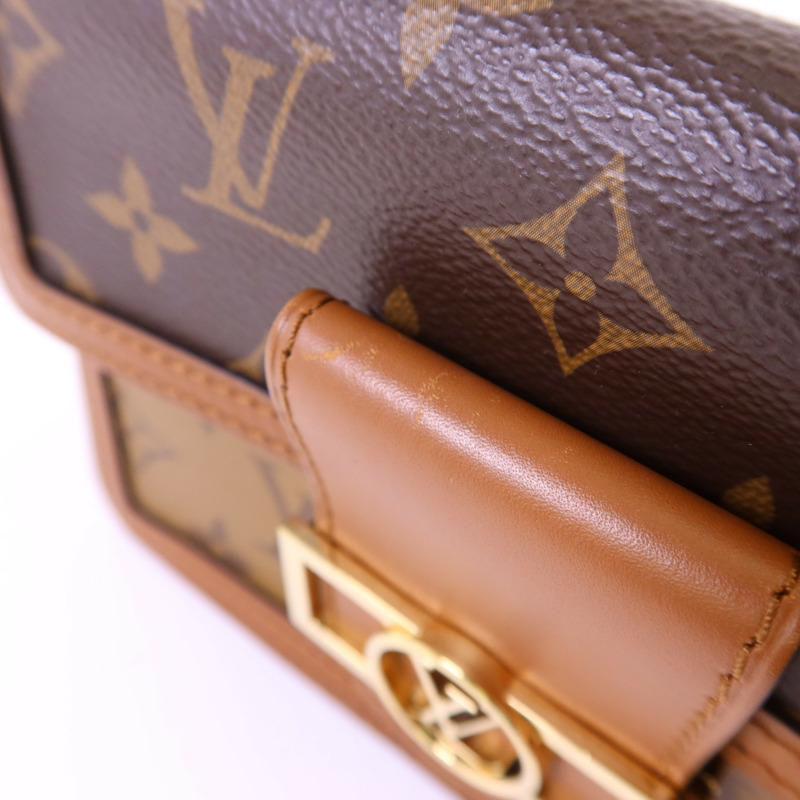 LOUIS VUITTON Monogram Reverse Dauphine肩背袋-16