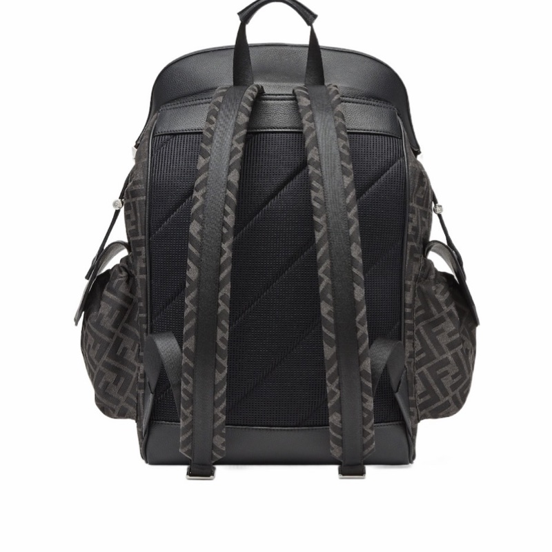 Fendi 男士 FF 提花背包均碼碼大號、41cm*16cm*45cm-2