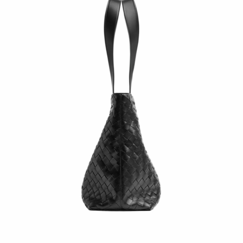 Bottega Veneta 男士 小號 Intrecciato 拉鍊單肩包均碼碼小號、44cm*15.5cm*28.5cm-1