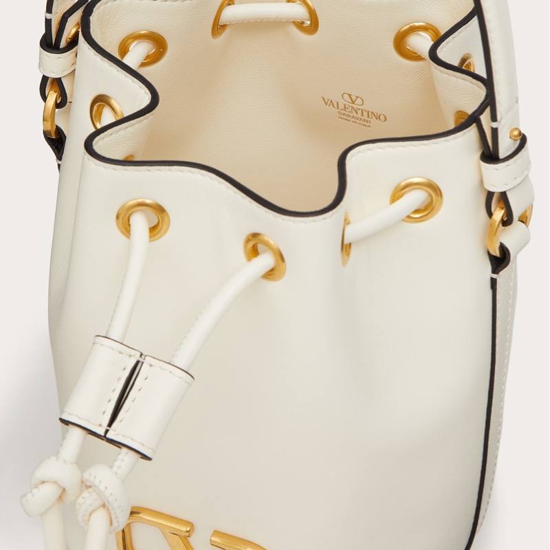 Valentino 女士 VLOGO SIGNATURE迷你水桶包均碼碼MINI、12cm*10cm*18cm-5