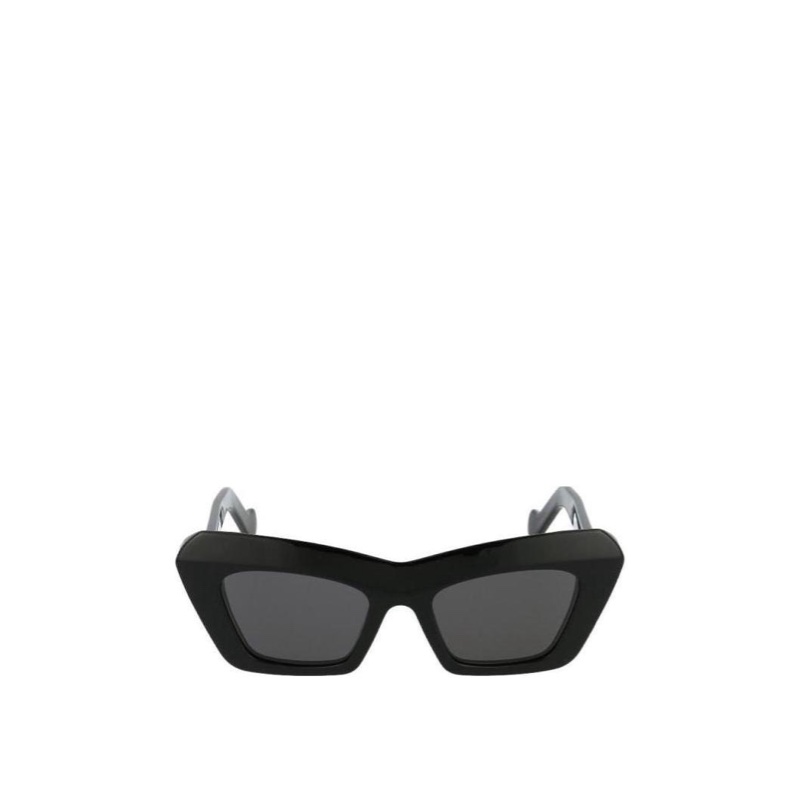 Loewe 女士 徽標超大貓眼鏡框太陽鏡均碼碼鏡頭寬：5.0cm  橋寬 ：1.9cm  鏡腿長 :14.5cm-3