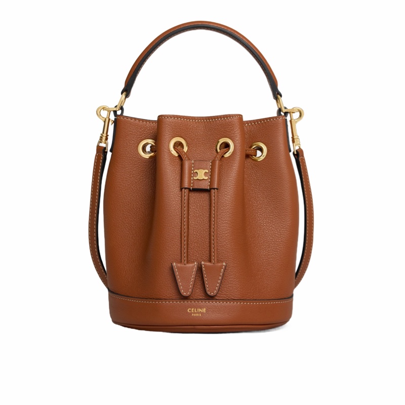 Celine 女士 TEEN CLARA抽繩單肩包均碼碼16cm*19cm*16cm-0