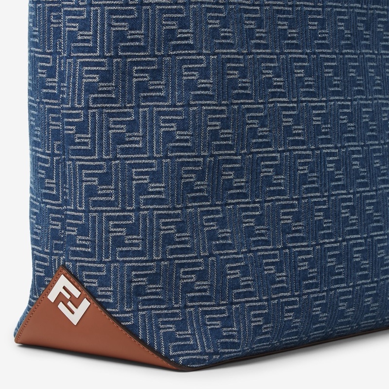 Fendi 男士 FF 中號購物袋均碼碼中號、54cm*17cm*38cm-4