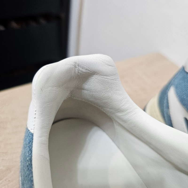 [農曆新年超甜出清🧧專櫃三折] Gucci丹寧老花白牛皮Re-Web運動鞋-28