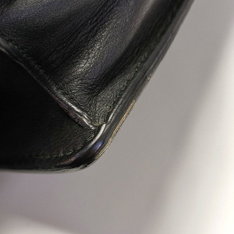 DIOR J'Adior黑色牛皮單肩包斜挎包金色五金可拆卸肩帶-13