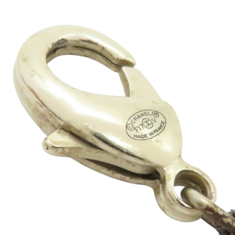 淺金 鍍金 珍珠 雙C pearl long 項鍊【CHANEL 香奈兒】-5