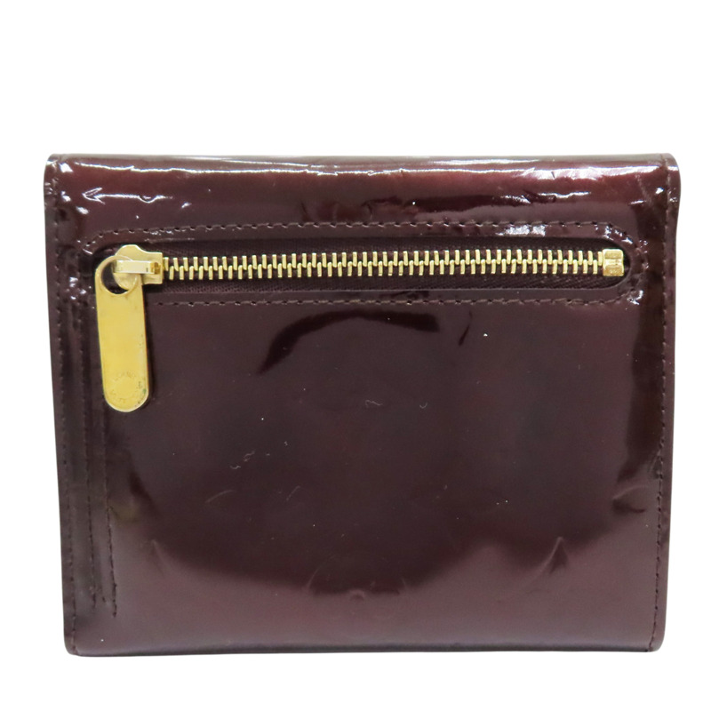紫色 漆皮皮革 短夾【LOUIS VUITTON LV 路易威登】 M93520-1