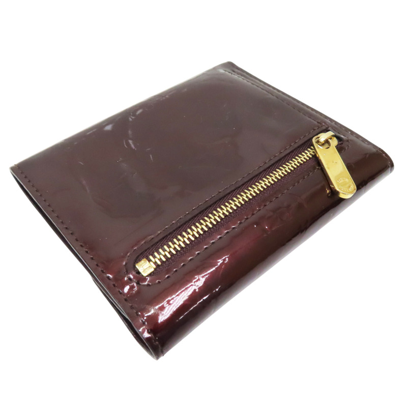 紫色 漆皮皮革 短夾【LOUIS VUITTON LV 路易威登】 M93520-3