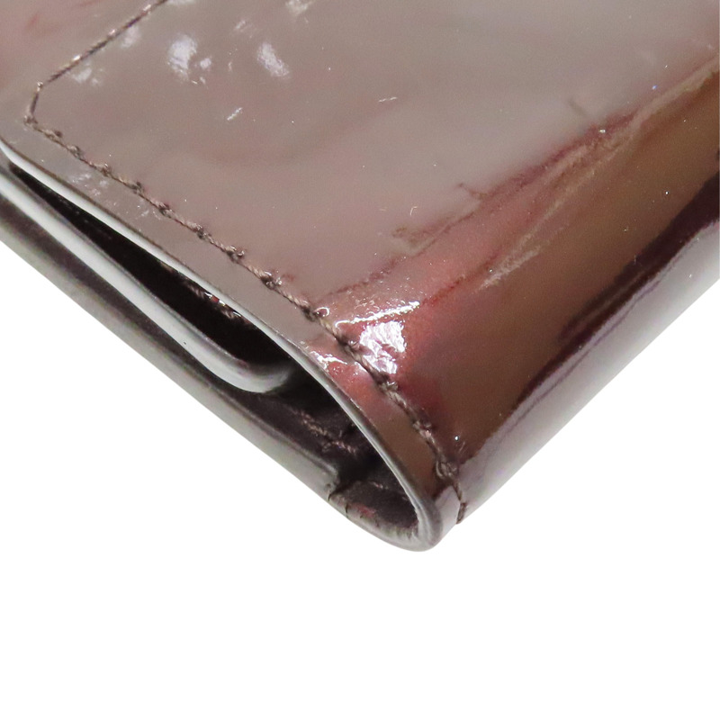 紫色 漆皮皮革 短夾【LOUIS VUITTON LV 路易威登】 M93520-11