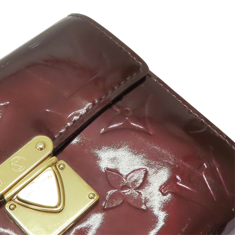 紫色 漆皮皮革 短夾【LOUIS VUITTON LV 路易威登】 M93520-13