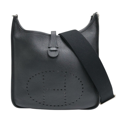 89 黑色 Taurillon牛皮 Evelyne 29 肩背包 Z刻【HERMES 愛馬仕】 H056277CC