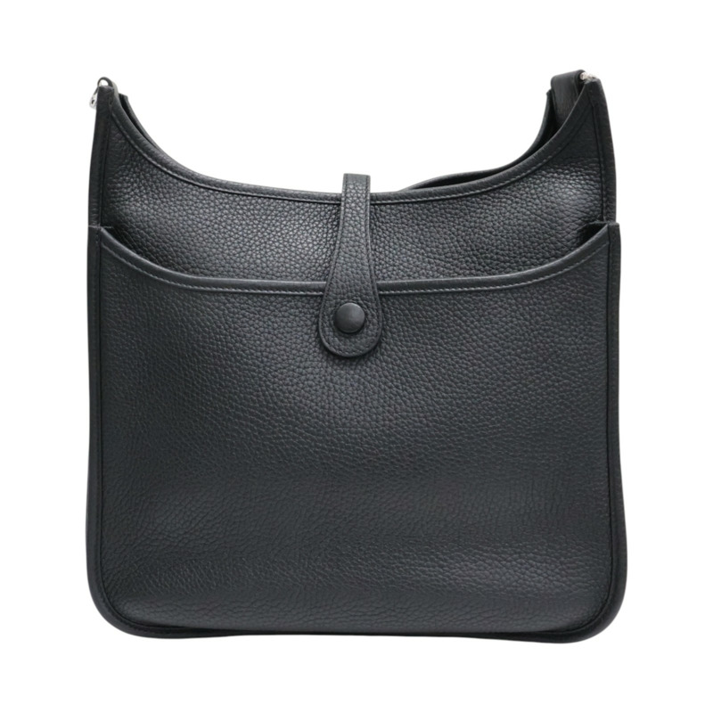 89 黑色 Taurillon牛皮 Evelyne 29 肩背包 Z刻【HERMES 愛馬仕】 H056277CC-1