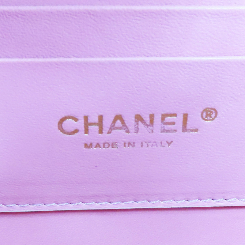 粉色 蛇皮 Classic Flap 35 肩背包 金釦【CHANEL 香奈兒】-7