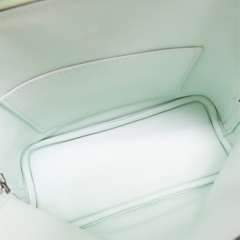 薄荷綠 山羊皮 Bolide 1923 Mini 柏莉包 W刻【HERMES 愛馬仕】-4