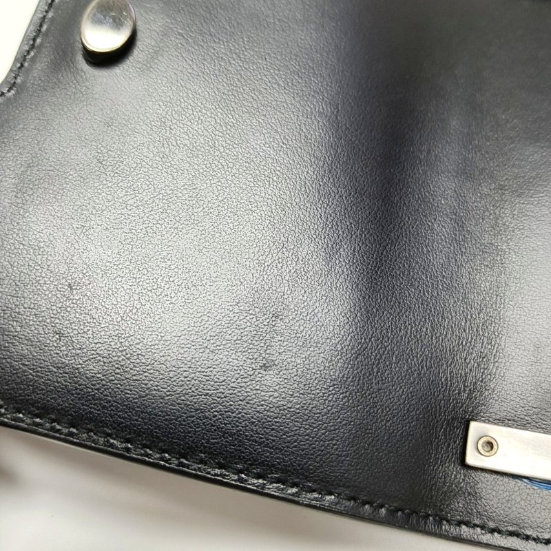 BURBERRY手機包拼色塗層帆布TB斜挎包單肩包銀色五金可拆卸肩帶-8