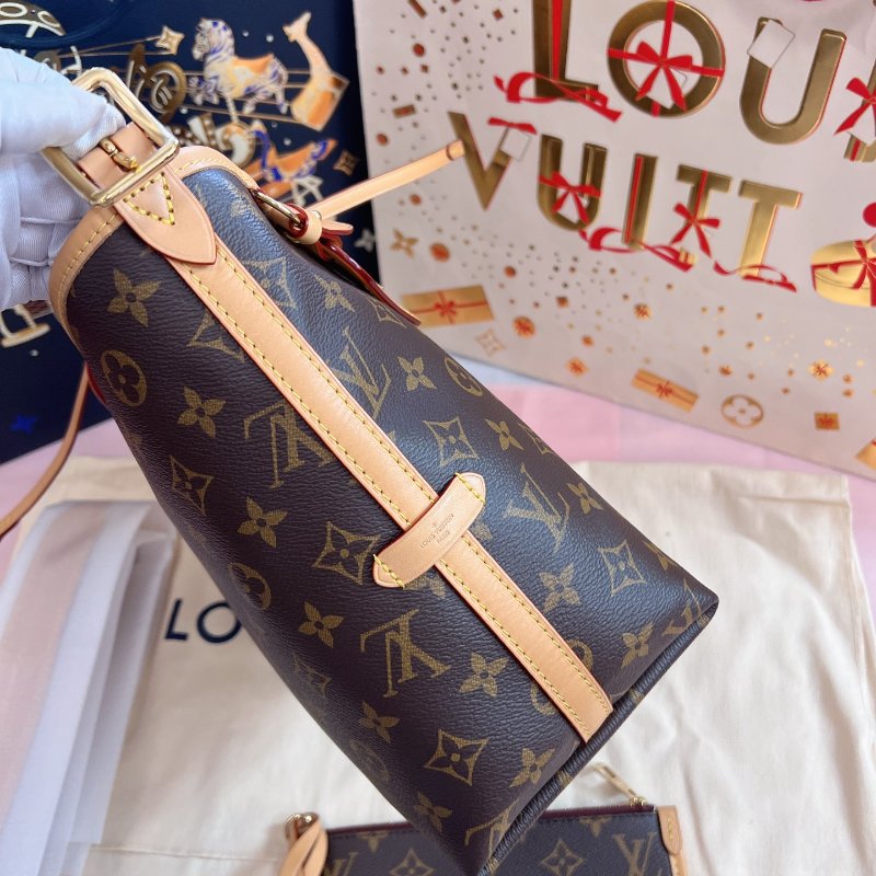 全新品 路易威登/Louis Vuitton Carryall小號老花肩背包-2